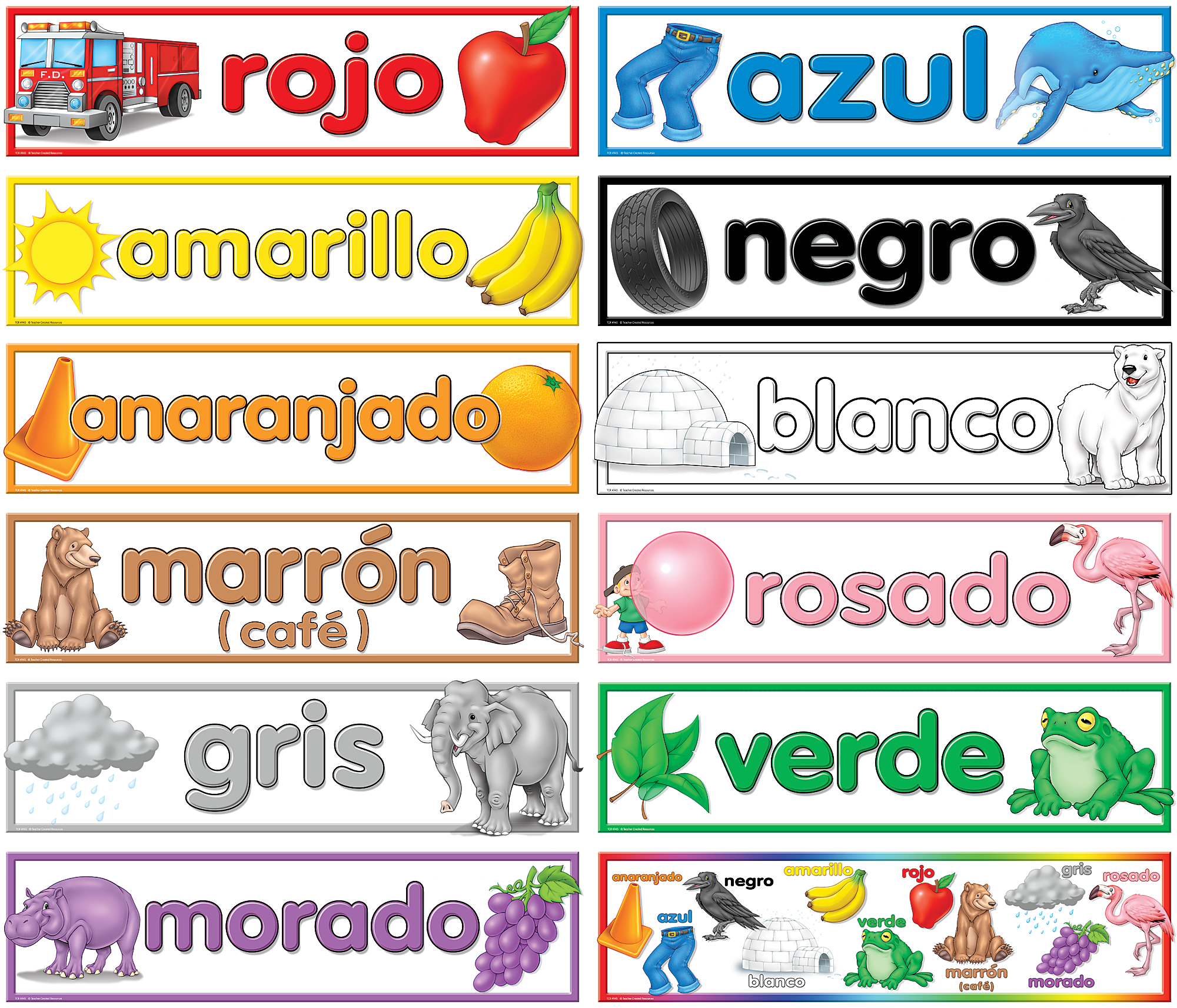 Spanish Colors Printable Printable Word Searches