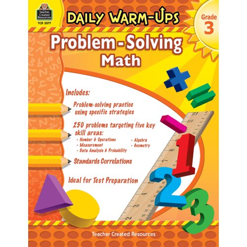 Daily Warm-Ups: Problem Solving Math Grade 3 - TCR3577 | Teacher ...
