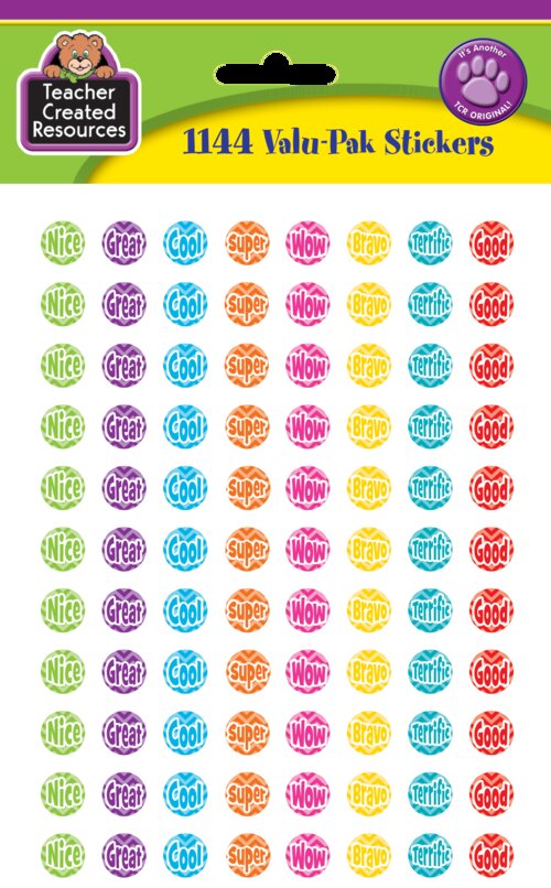 thumbnail image 2 of Teacher Created Resources 5606 Mini-Aufkleber, Chevron 2 of 9