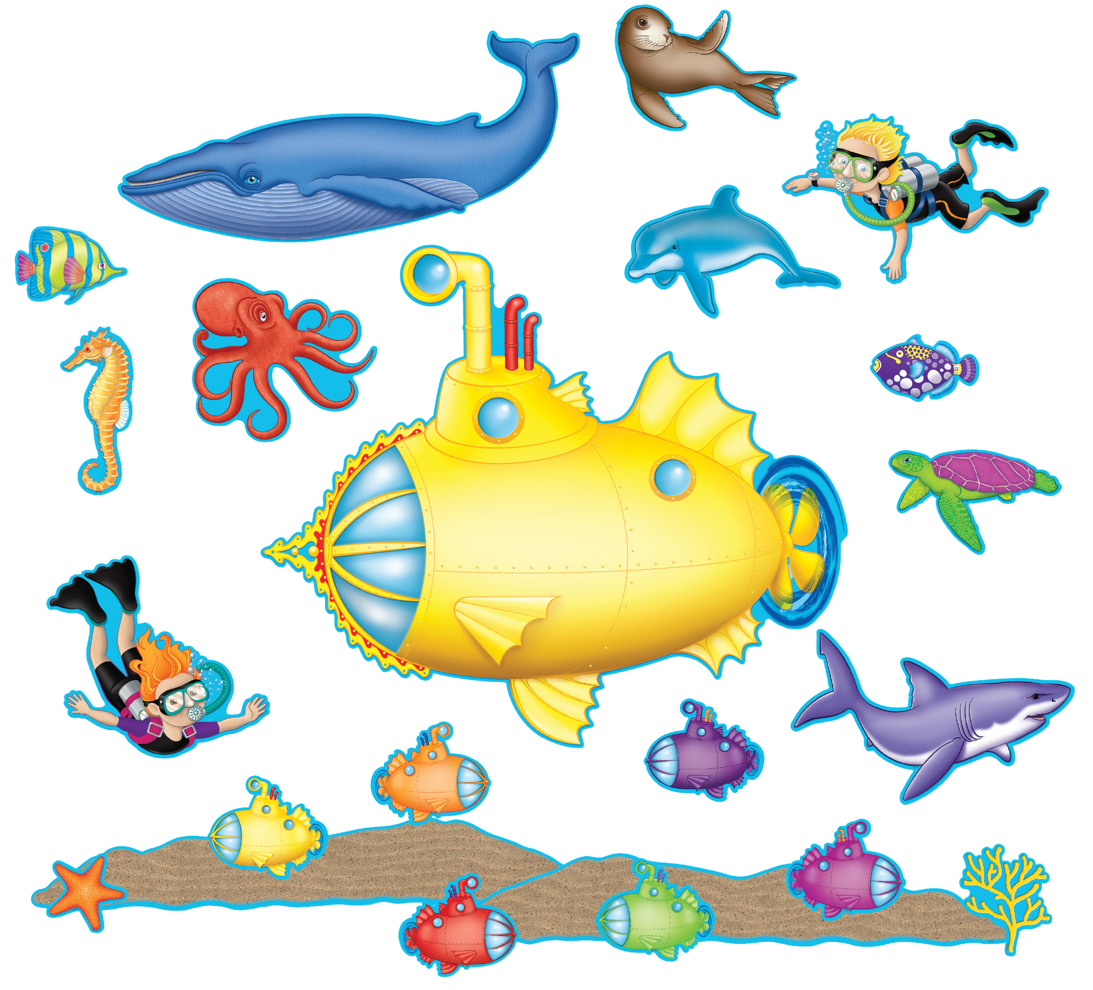 Under the Sea Bulletin Board - TCR5151 | Teacher Created Resources