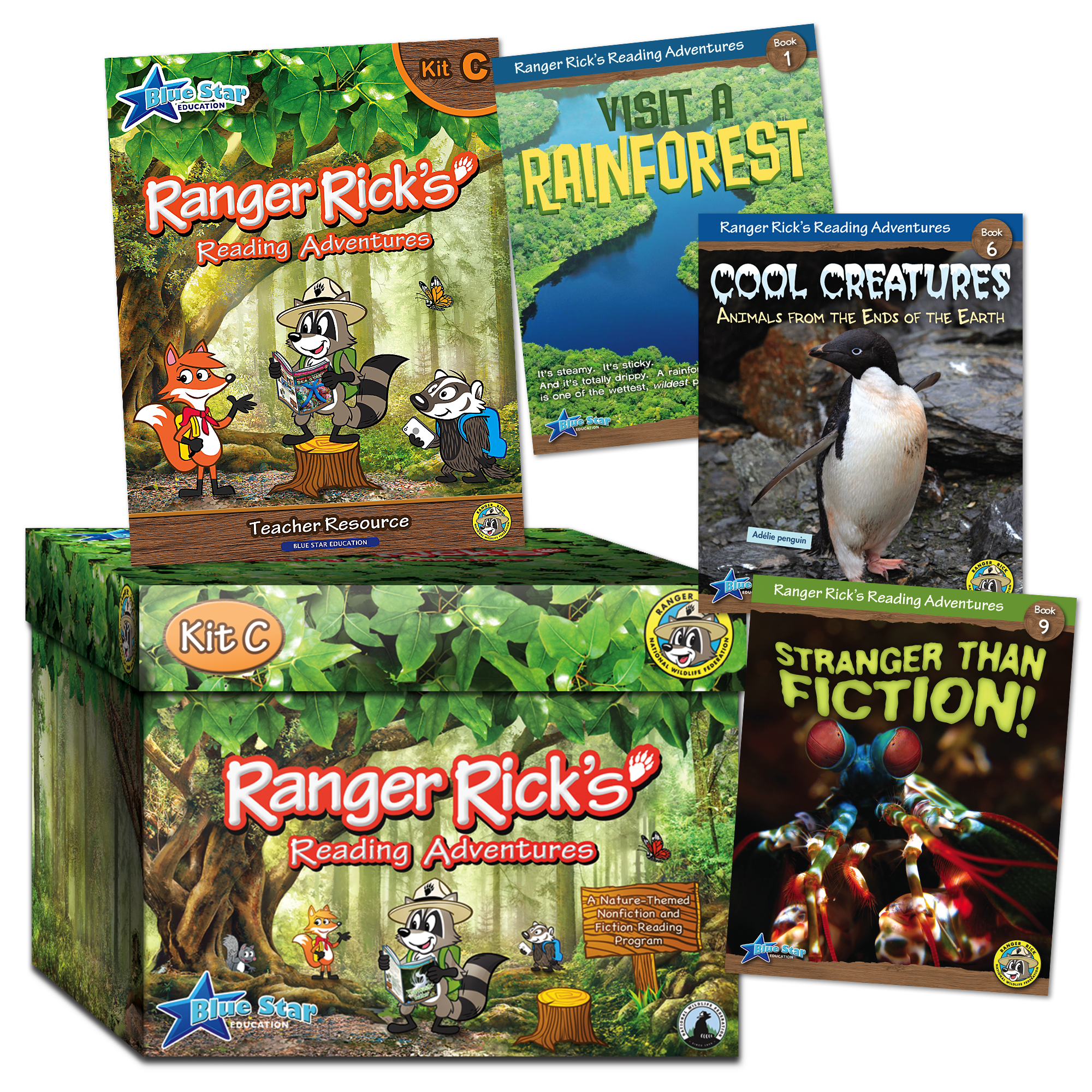 Ranger Rick's Reading Adventures Kit Level C - TCR51674 | Teacher