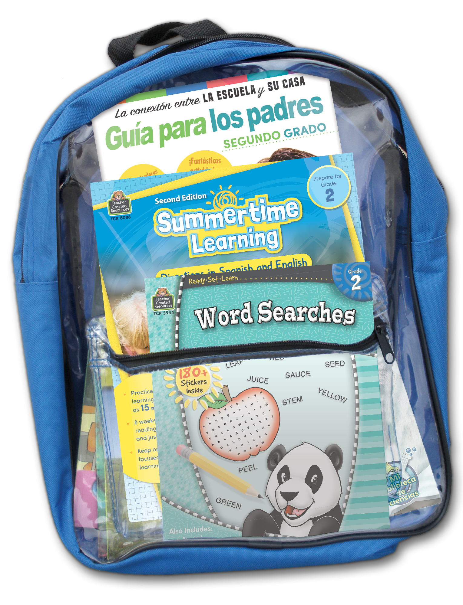 Preparing For Second Grade Spanish Backpack TCR51694 Teacher Created Resources