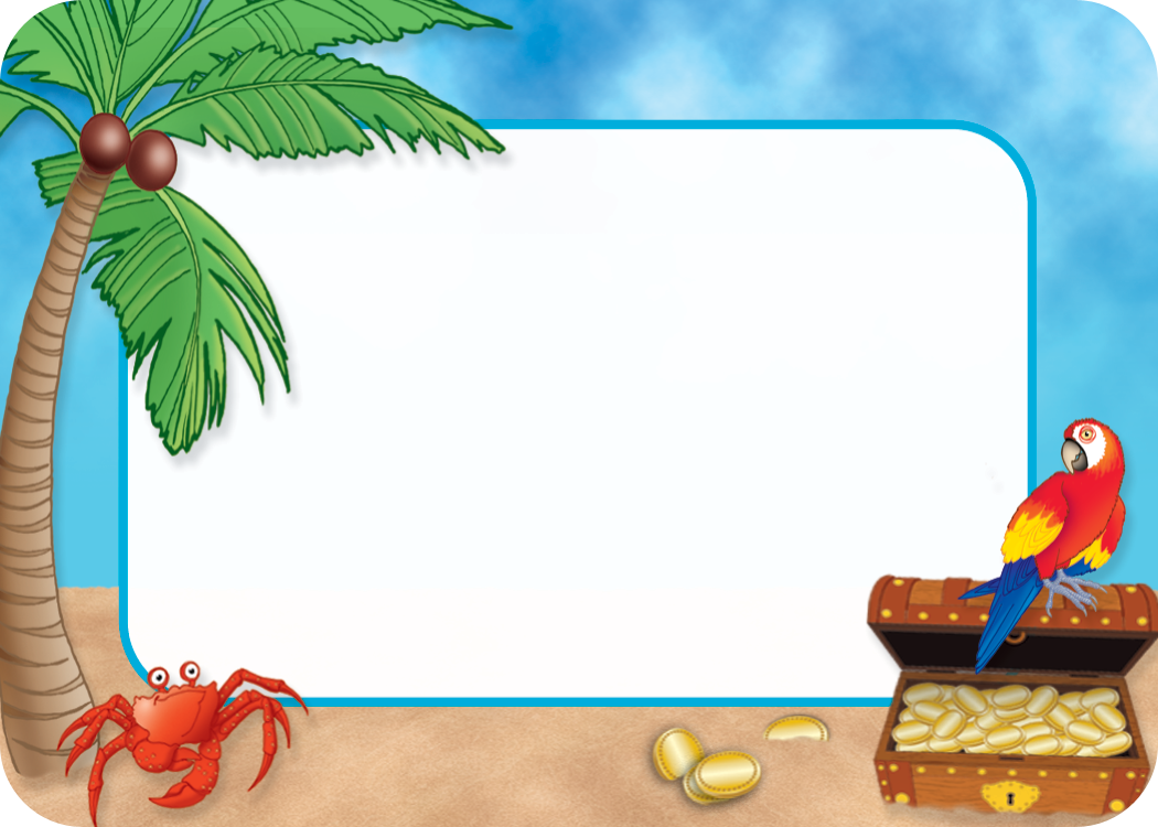 Island Adventure Name Tags Labels TCR5178 Teacher Created Resources