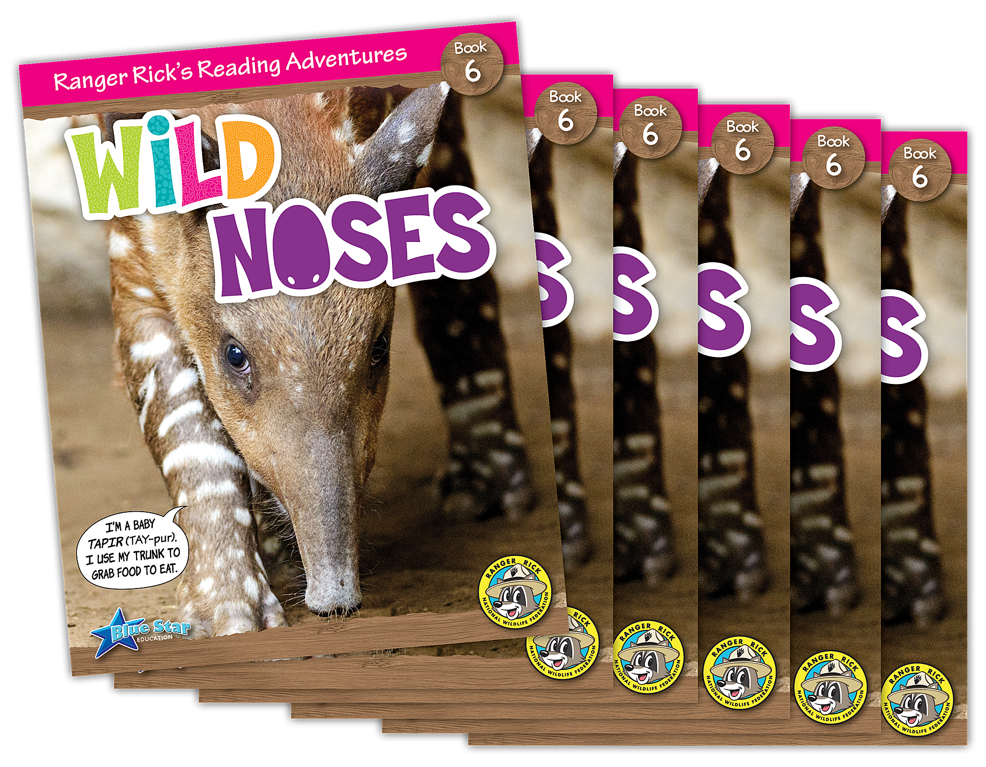 Ranger Rick's Reading Adventures: Wild Noses 6-Pack - TCR51916 ...