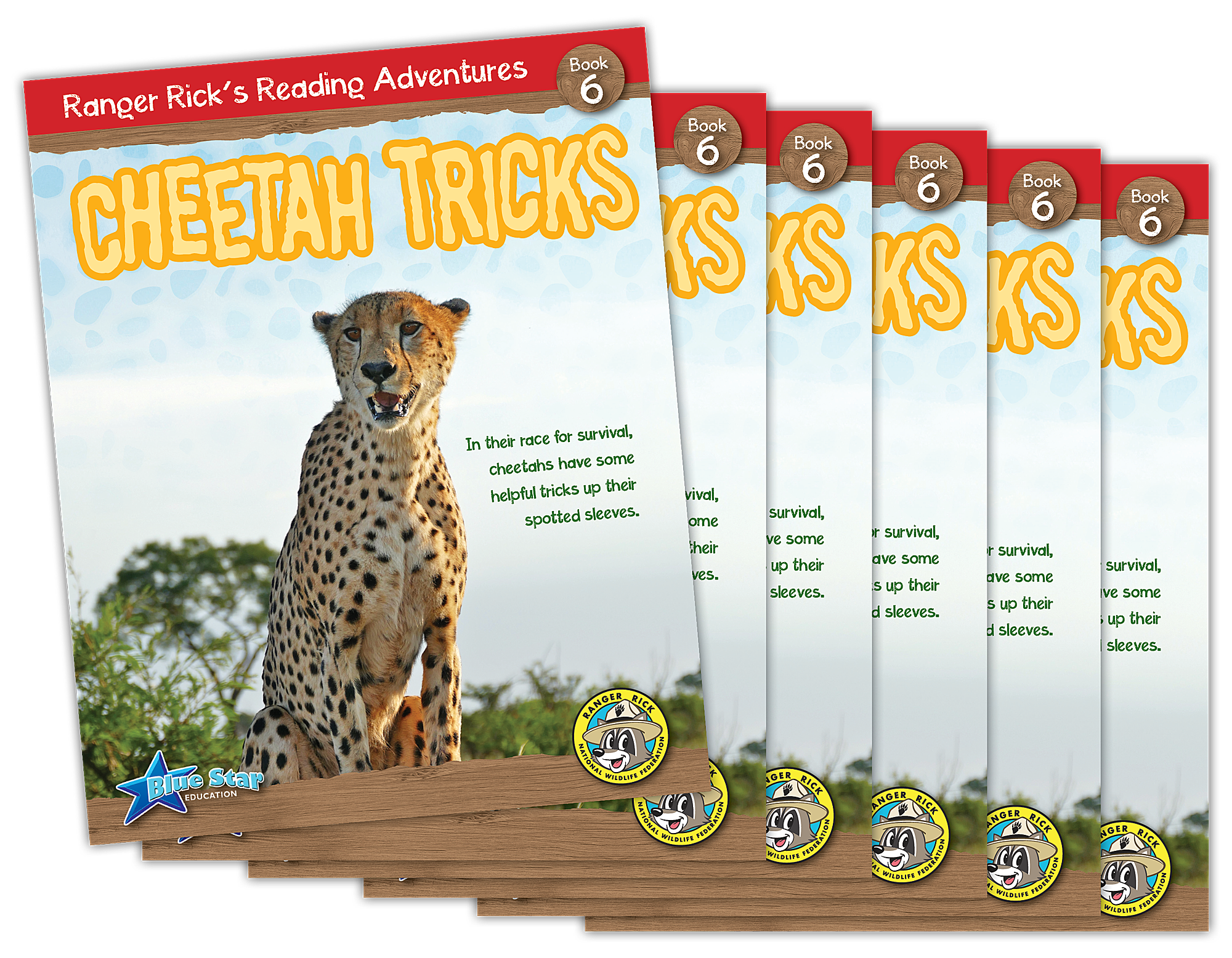Ranger Rick's Reading Adventures: Cheetah Tricks 6-Pack - TCR51926 ...