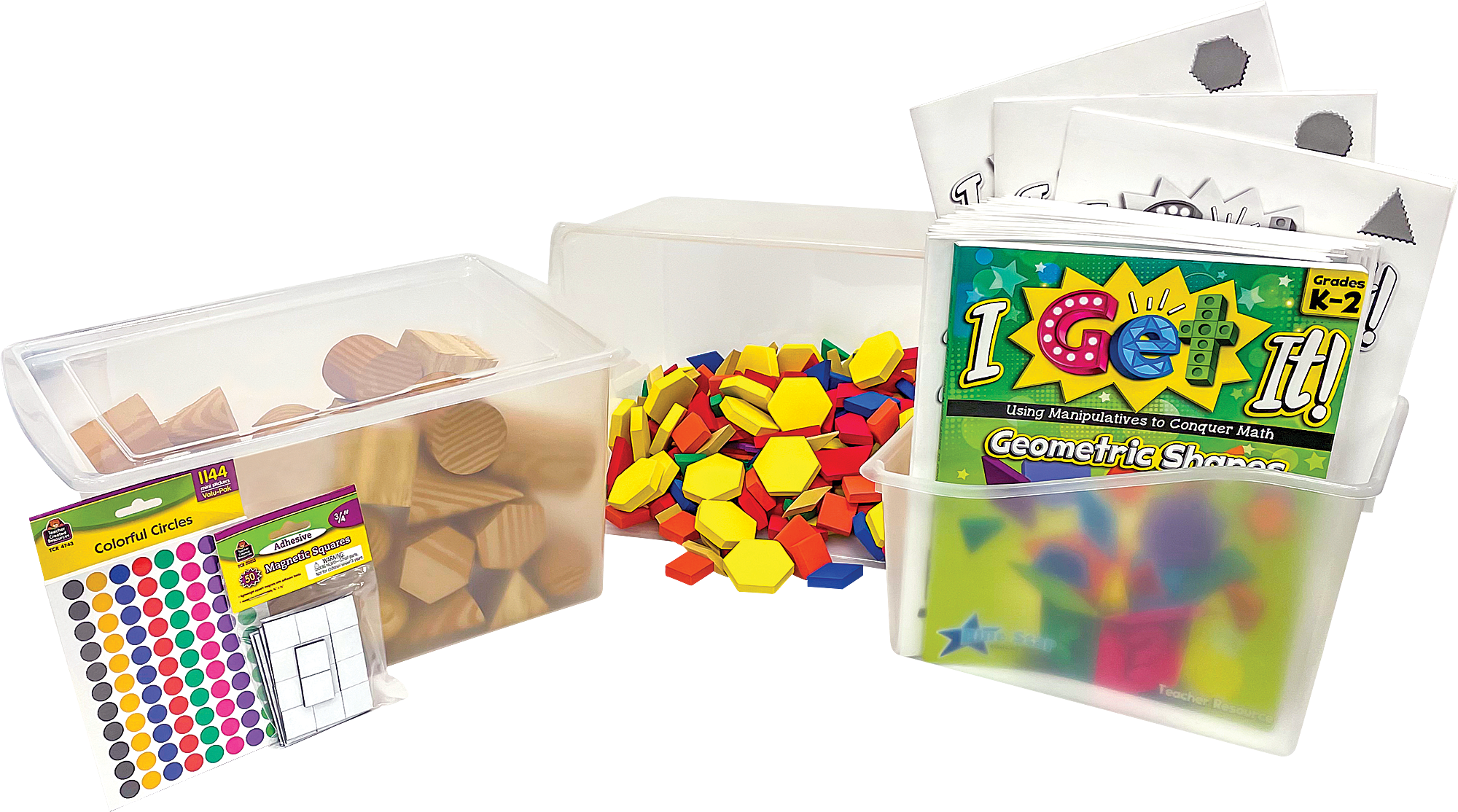 I Get It! Using Manipulatives to Conquer Math Geometric Shapes Grades