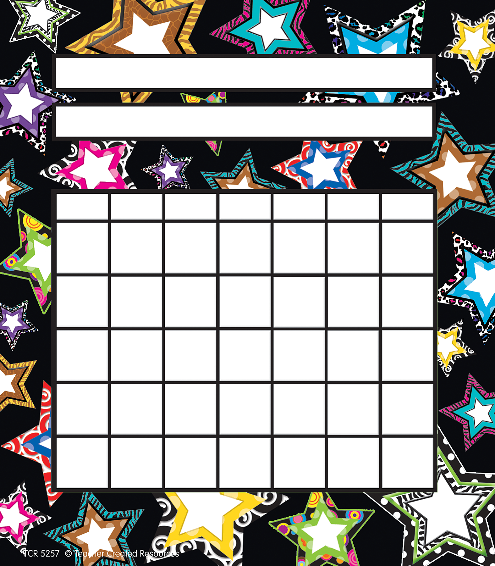 TEACHER CREATED RESOURCES FANCY STARS INCENTIVE CHART 