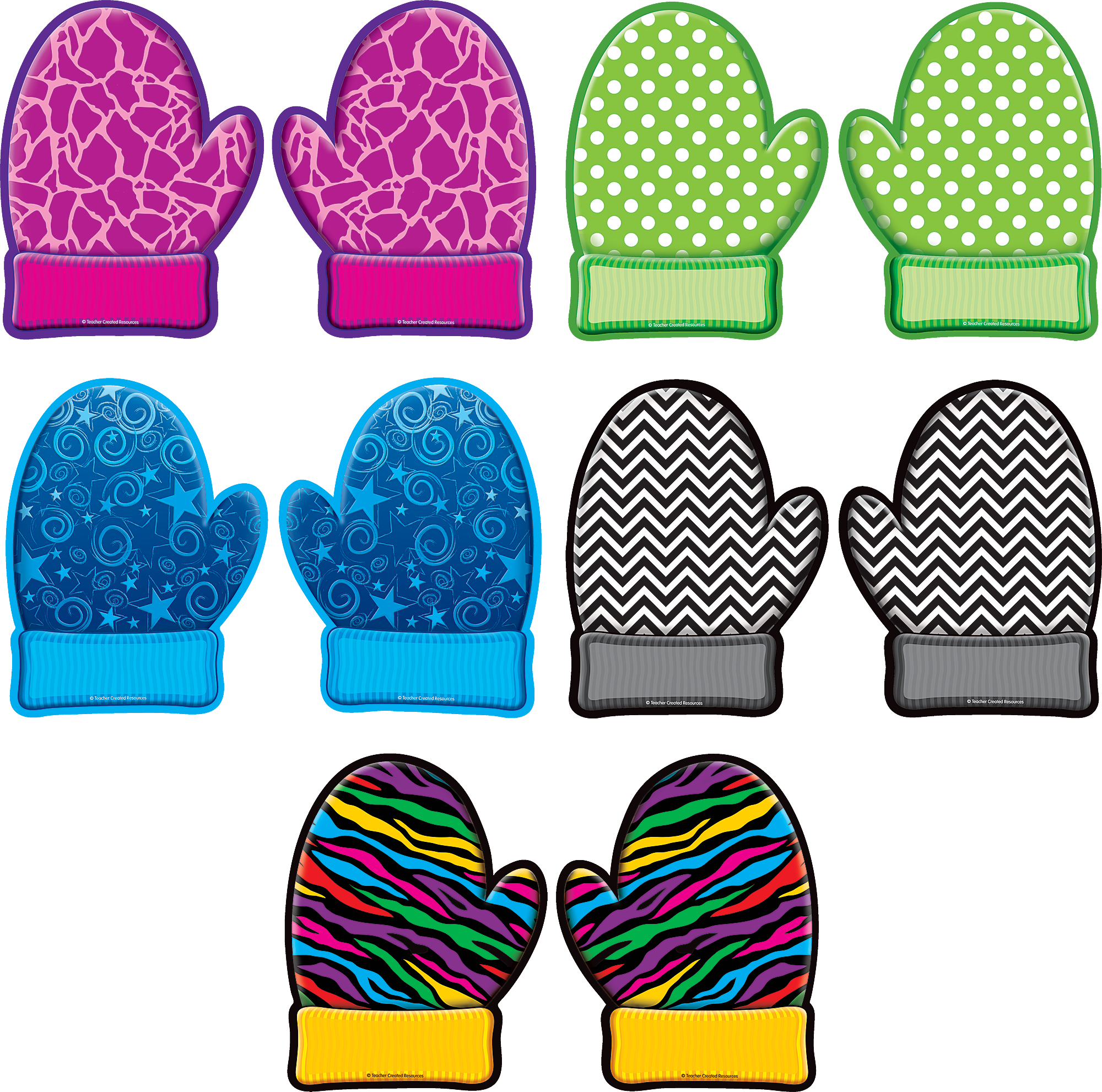 Mittens Accents - TCR5416 | Teacher Created Resources