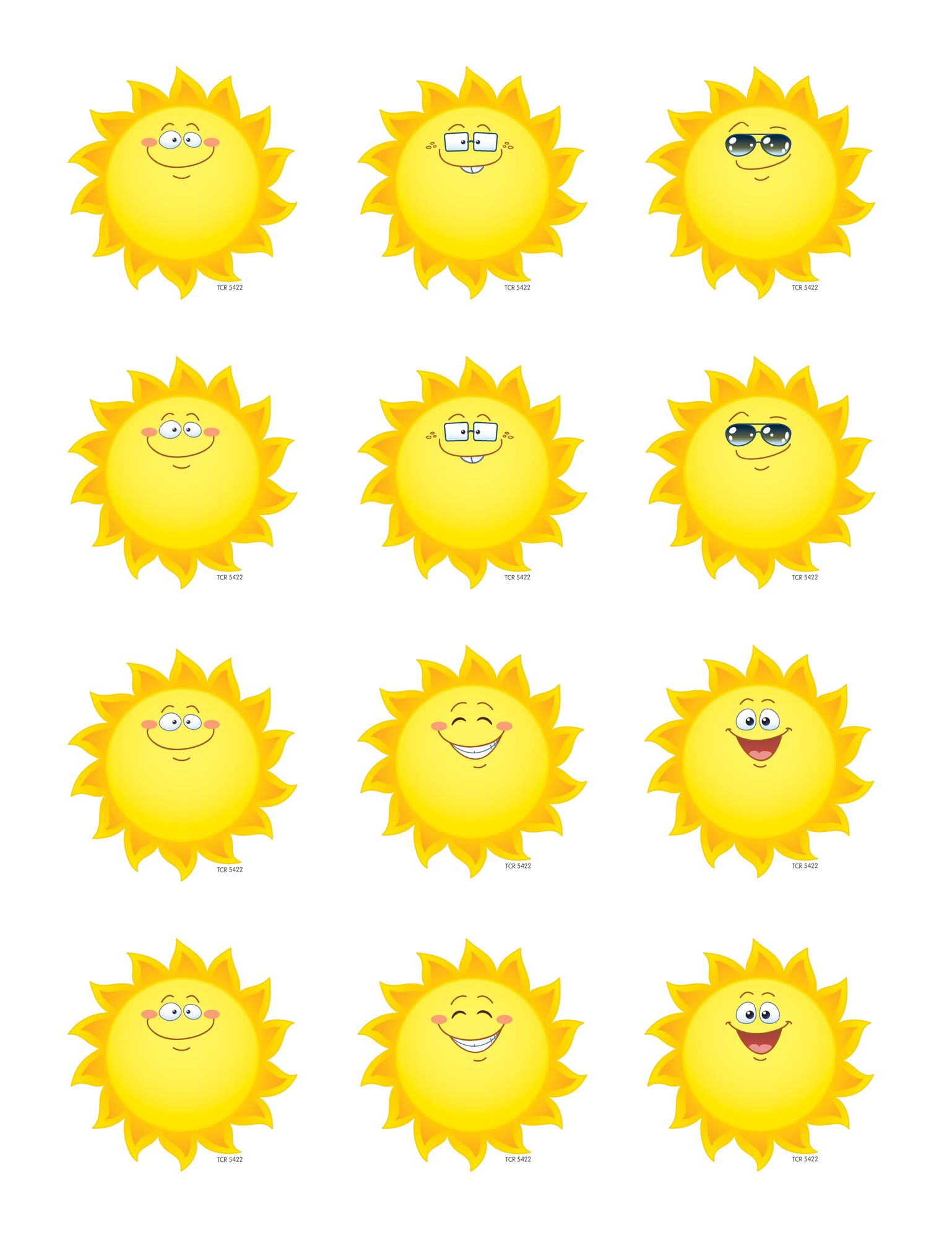 Happy Suns Mini Accents