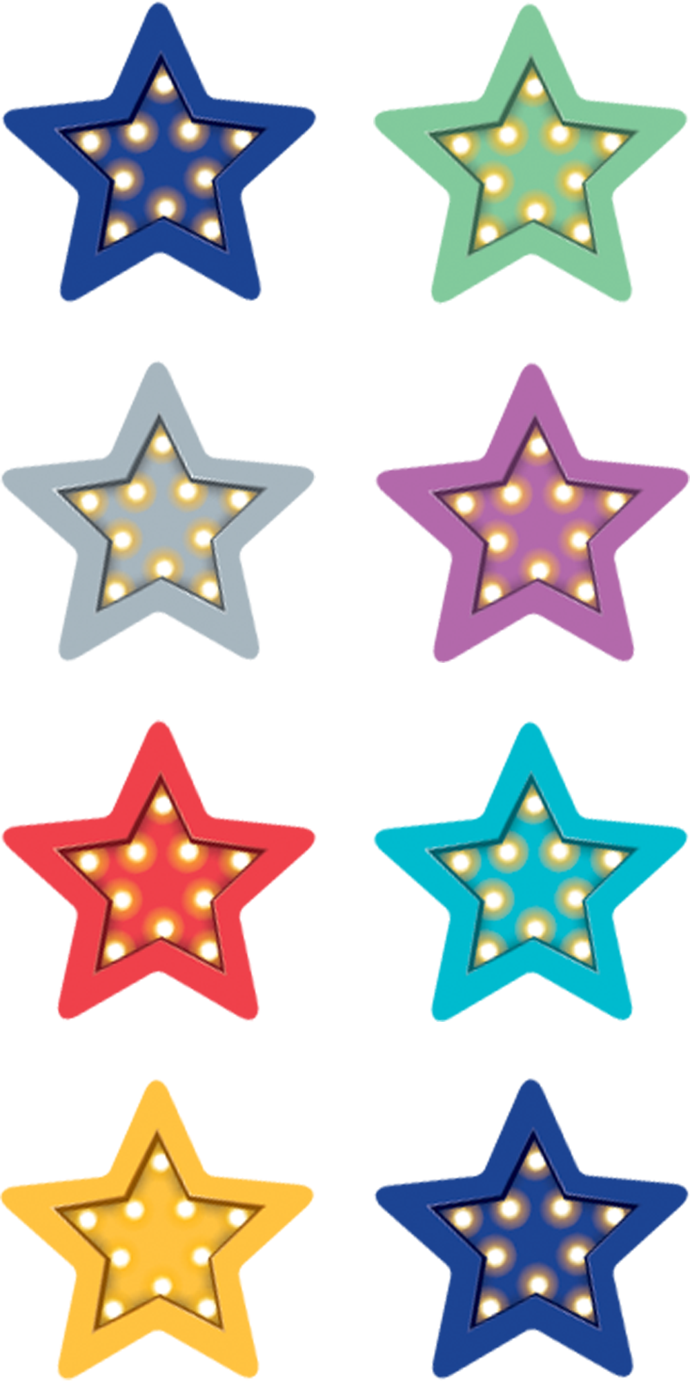 Marquee Stars Mini Stickers