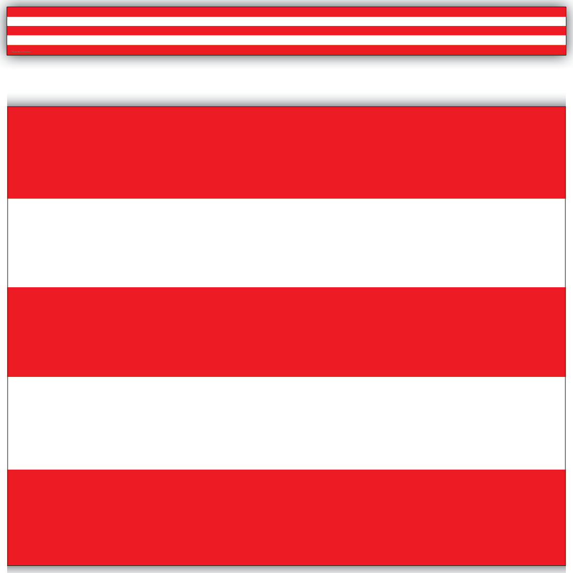 flag with red and white stripes