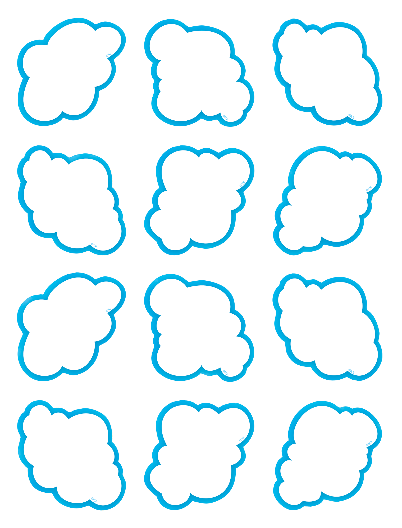 Clouds Mini Accents
