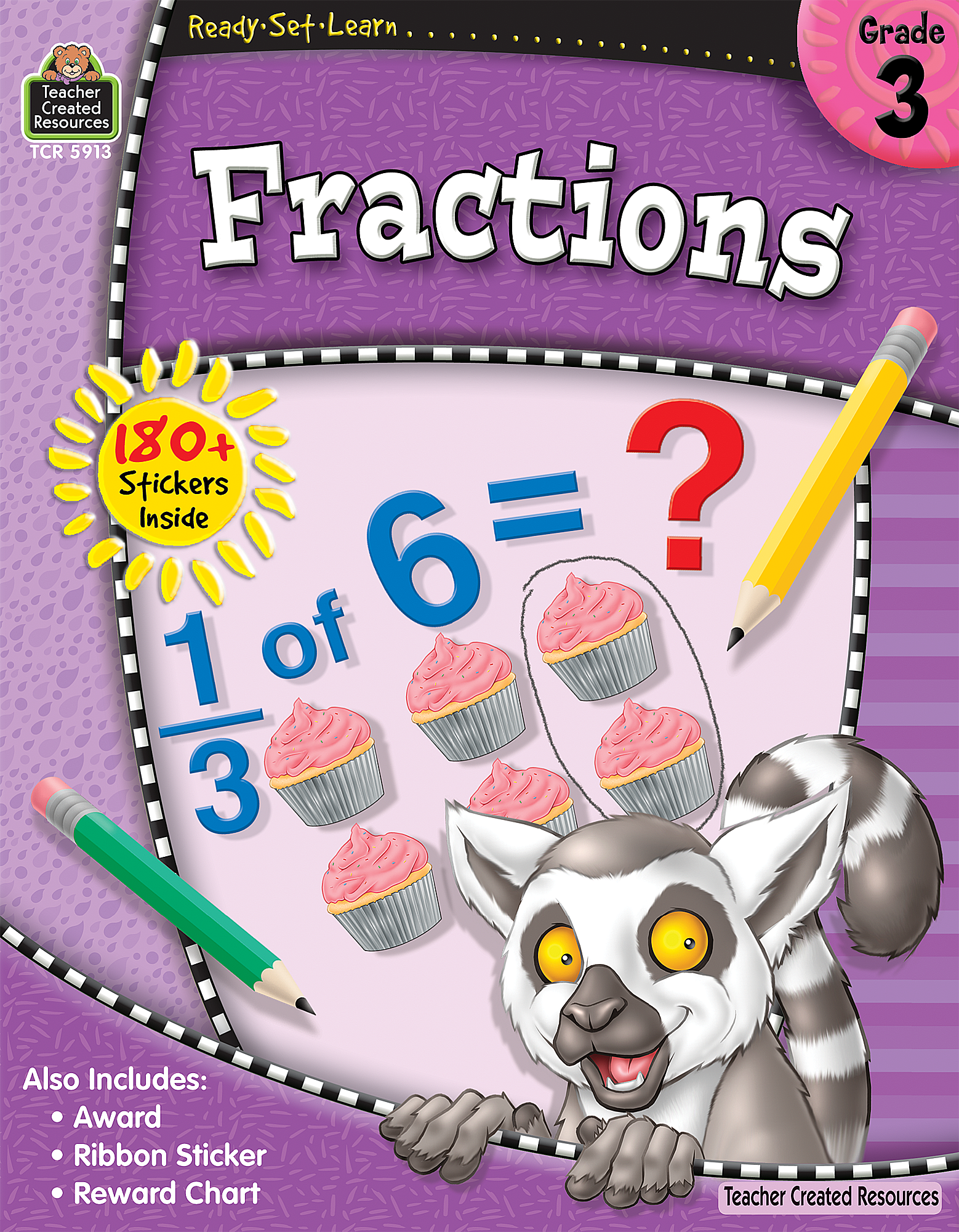 ReadySetLearn Fractions Grade 3 TCR5913 Teacher Created Resources