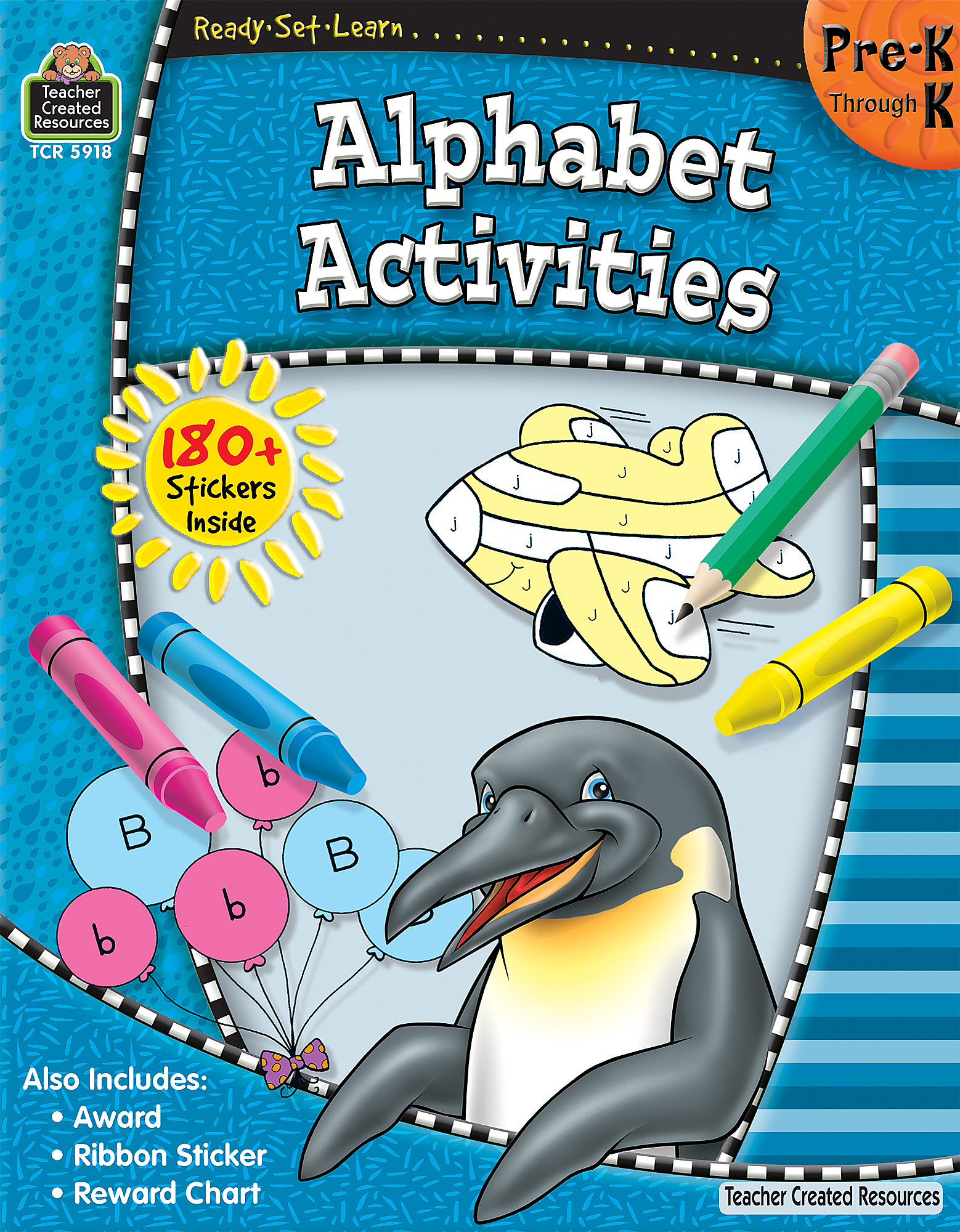 Ready-Set-Learn: Alphabet Activities PreK-K - TCR5918 | Teacher
