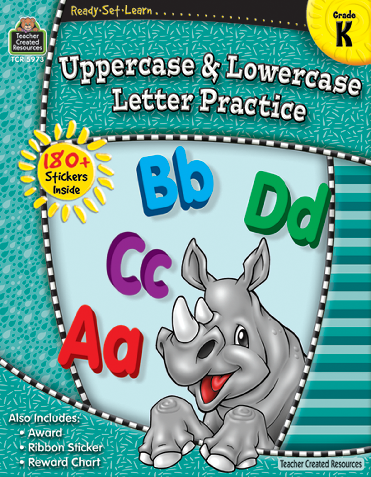 Ready-Set-Learn: Uppercase and Lowercase Letter Practice Gr. K