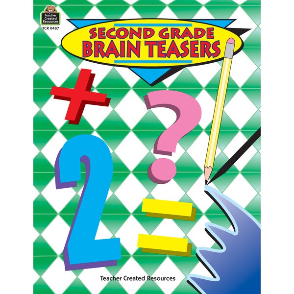 TCR0487 Second Grade Brain Teasers Image