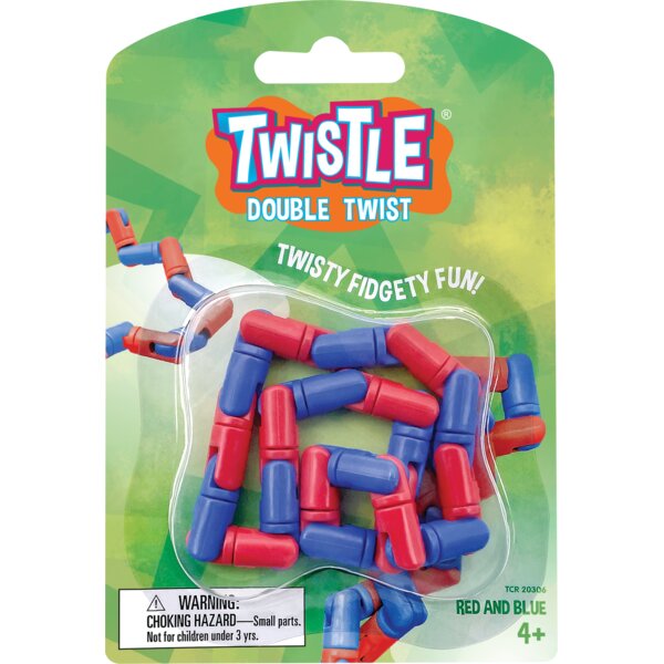 TCR20306 Twistle Double Twist Red and Blue Image