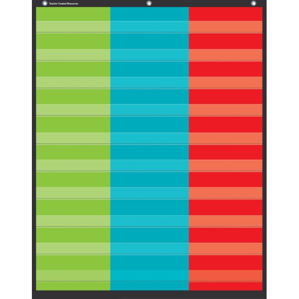 TCR20324 3-Column Pocket Chart Image