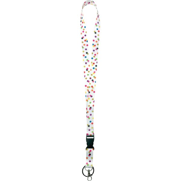 TCR20348 Confetti Lanyard Image