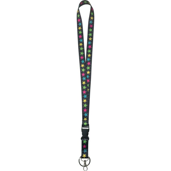 TCR20351 Chalkboard Brights Stars Lanyard Image