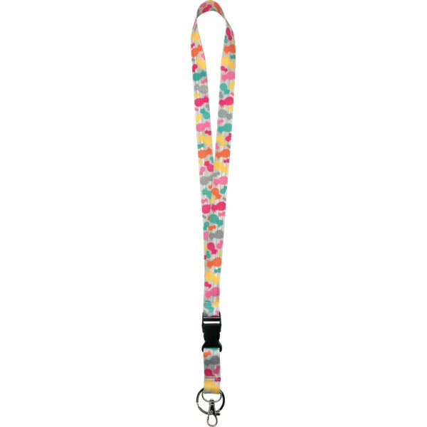 TCR20353 Tropical Punch Pineapples Lanyard Image