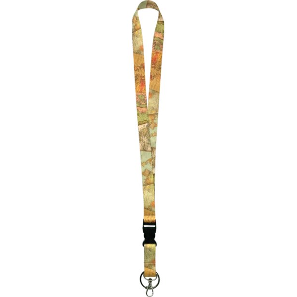 TCR20356 Travel the Map Lanyard Image