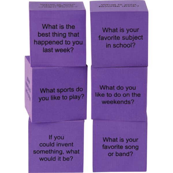 TCR20642 Foam Conversation Cubes Image