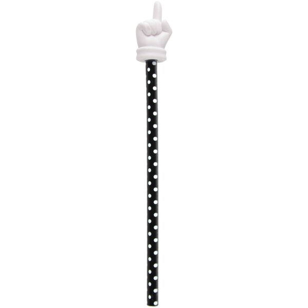 TCR20678 Black Polka Dots Hand Pointer Image