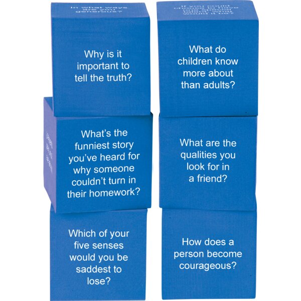 TCR20702 Foam Life Question Cubes Image