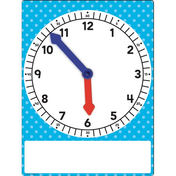 TCR20710 Magnetic Foam Geared Clock - Large Image