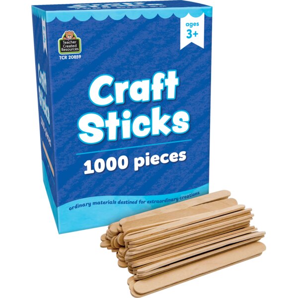 TCR20859 Craft Sticks - 1,000 count Image