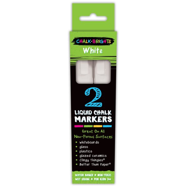 TCR20885 Chalk Brights White Liquid Chalk Markers Image