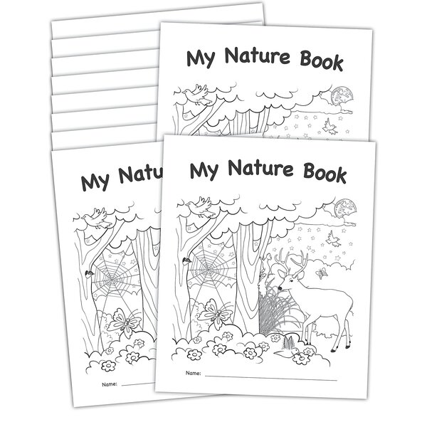 TCR2088696 My Own Books: My Nature Book - 10 Pack Image