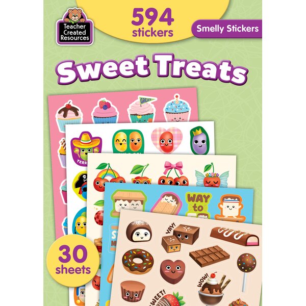 TCR2088724 Sweet Treats Smelly Sticker Set (5) Image