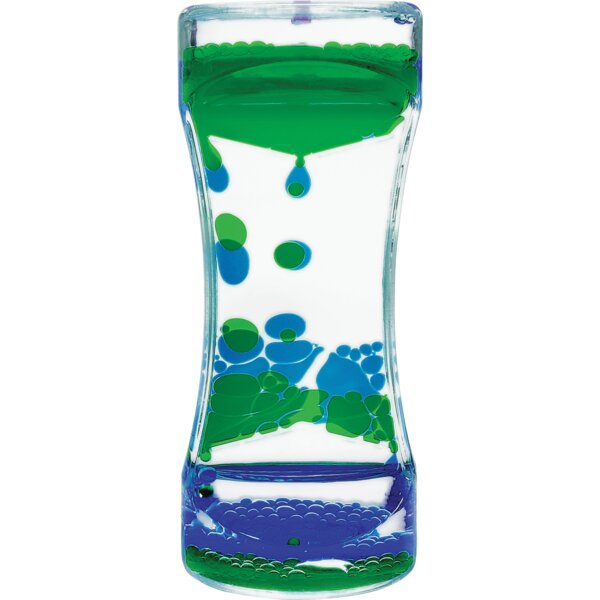 TCR20963 Green & Blue Liquid Motion Bubbler Image