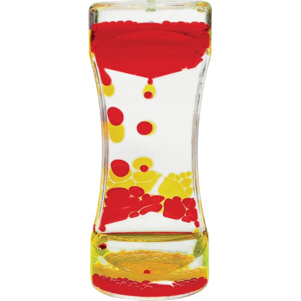 TCR20964 Red & Yellow Liquid Motion Bubbler Image