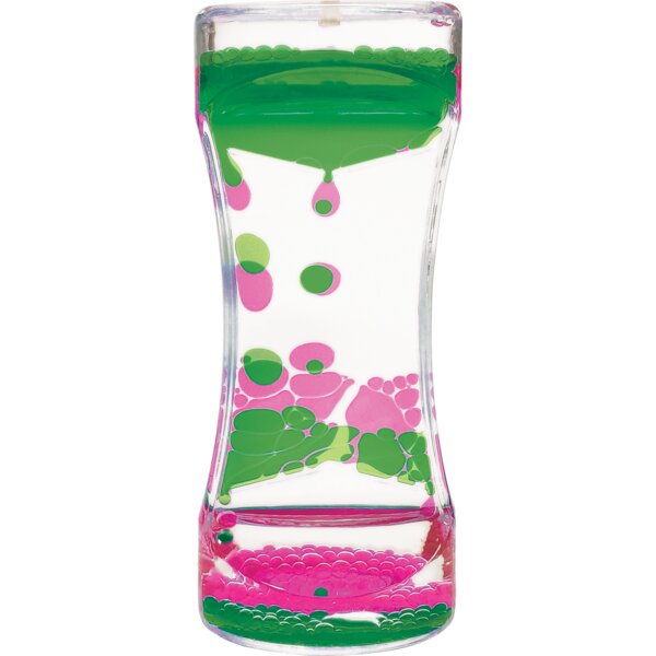 TCR20967 Pink & Green Liquid Motion Bubbler Image