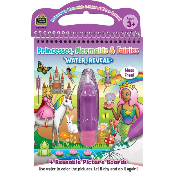 TCR21009 Princesses, Mermaids & Fairies Water Reveal Image