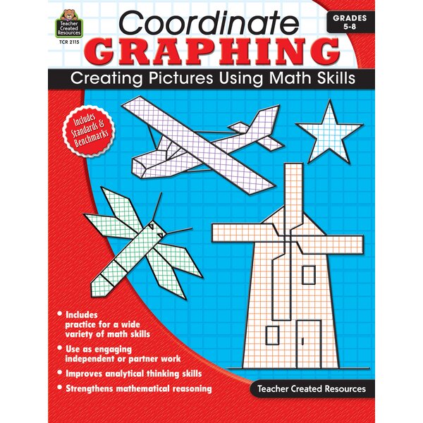 TCR2115 Coordinate Graphing Grade 5-8 Image