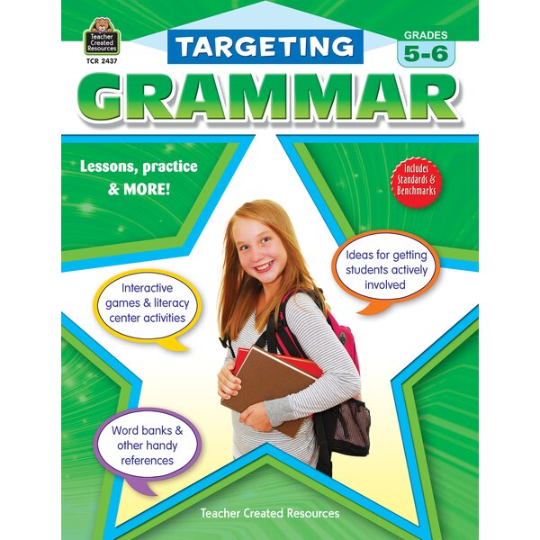 TCR2437 Targeting Grammar Grades 5-6 Image