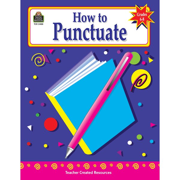 TCR2488 How to Punctuate, Grades 6-8 Image