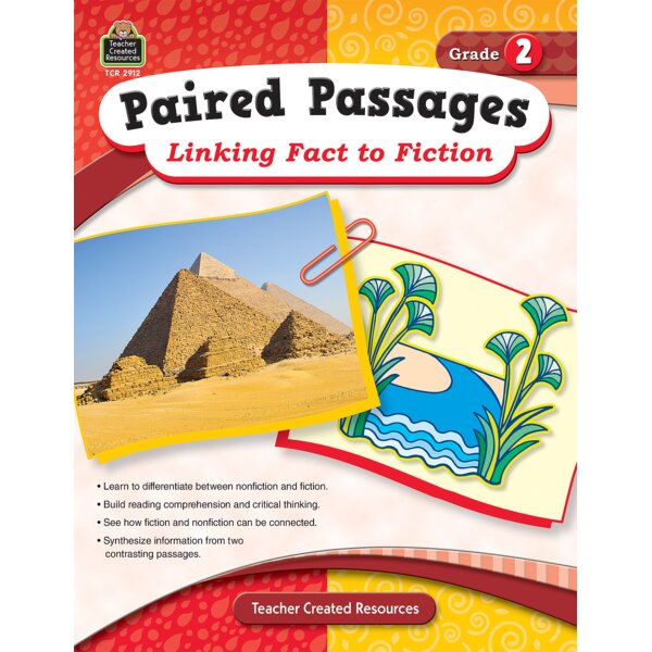 TCR2912 Paired Passages: Linking Fact to Fiction Grade 2 Image