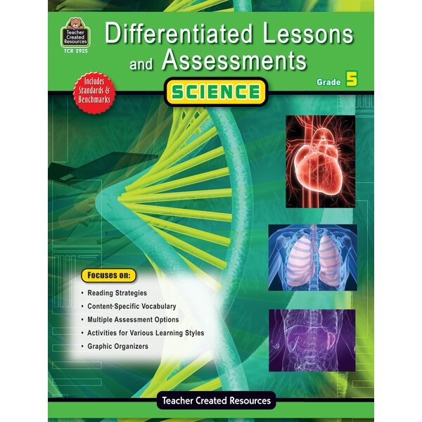 TCR2925 Differentiated Lessons & Assessments: Science Grade 5 Image