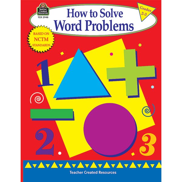 TCR2948 How to Solve Word Problems, Grades 2-3 Image