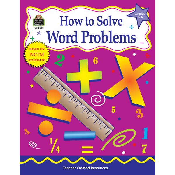 TCR2950 How to Solve Word Problems, Grades 5-6 Image