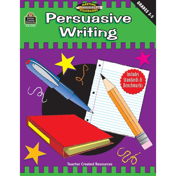 TCR2990 Persuasive Writing, Grades 3-5 (Meeting Writing Standards Series) Image