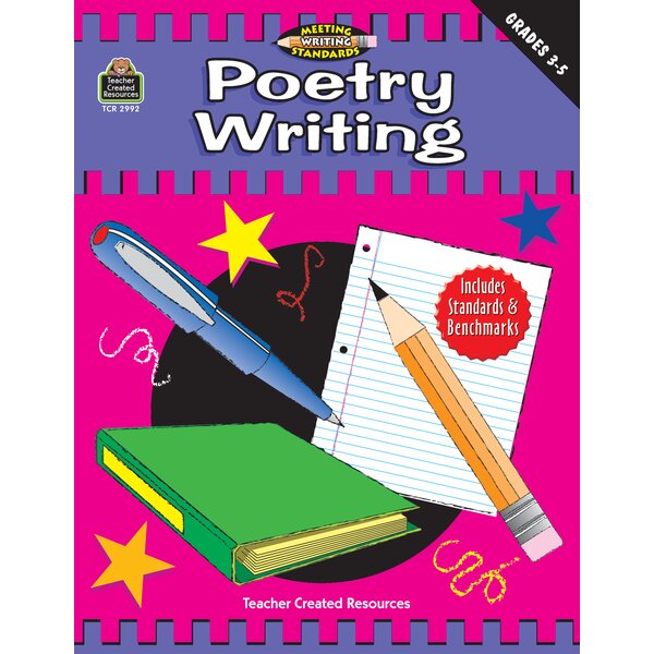 TCR2992 Poetry Writing, Grades 3-5 (Meeting Writing Standards Series) Image