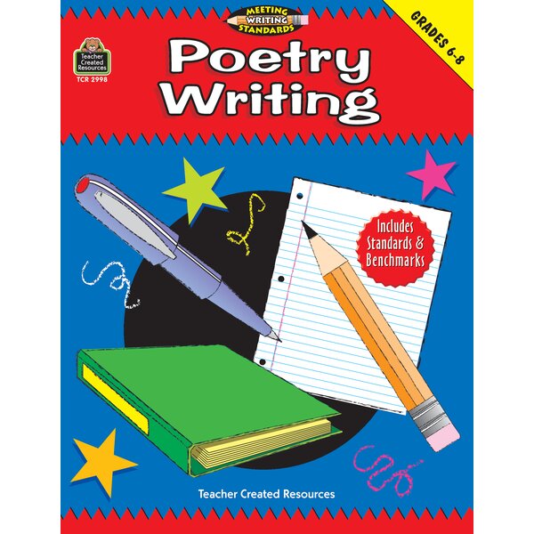 TCR2998 Poetry Writing, Grades 6-8 (Meeting Writing Standards Series) Image