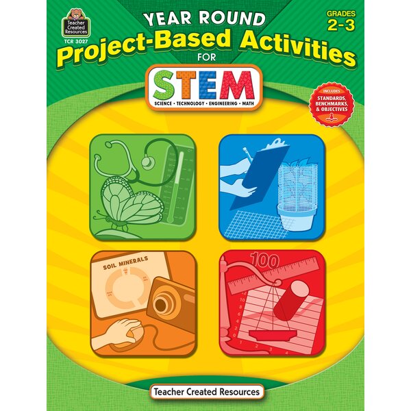 TCR3027 Year Round Project-Based Activities for STEM Grade 2-3 Image