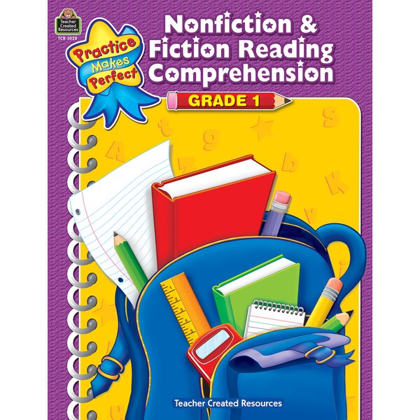 TCR3028 Nonfiction & Fiction Reading Comprehension Grade 1 Image